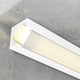 Profil din aluminiu lacuit alb Kopep - 2 metri