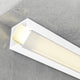 Profil din aluminiu lacuit alb Kopep - 2 metri | Pachet 5 buc (10 m) - imagine 2