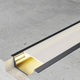 Profil lung din aluminiu lacuit negru - 2 metri