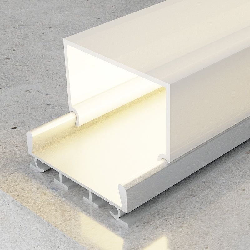 Profil din aluminiu Cubik - 2 metri