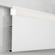 Profil din aluminiu lacuit alb Miet - 2 metri - imagine 2