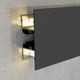 Profil din aluminiu lacuit negru Gote XL - 2 metri