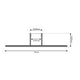 Profil din aluminiu Plof - 2 metri - imagine 3