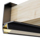 Profil din aluminiu lacuit Keo Black - 2 metri - imagine 2