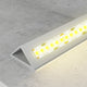 Profil triunghiular din aluminiu - 2 metri