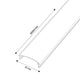 Difuzor alb în rolă 30 metri Pentru LM3785/LM3787 - imagine 3