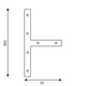 Conector plat în T | Pachet 20 buc - imagine 3