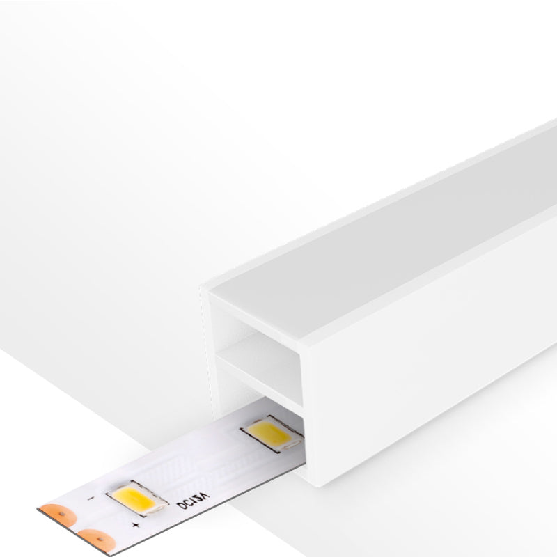 Carcasa Silicon Cube 12X12 Pentru Benzi LED - 20 metri