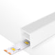 Carcasa Silicon Cube 12X12 Pentru Benzi LED - 20 metri