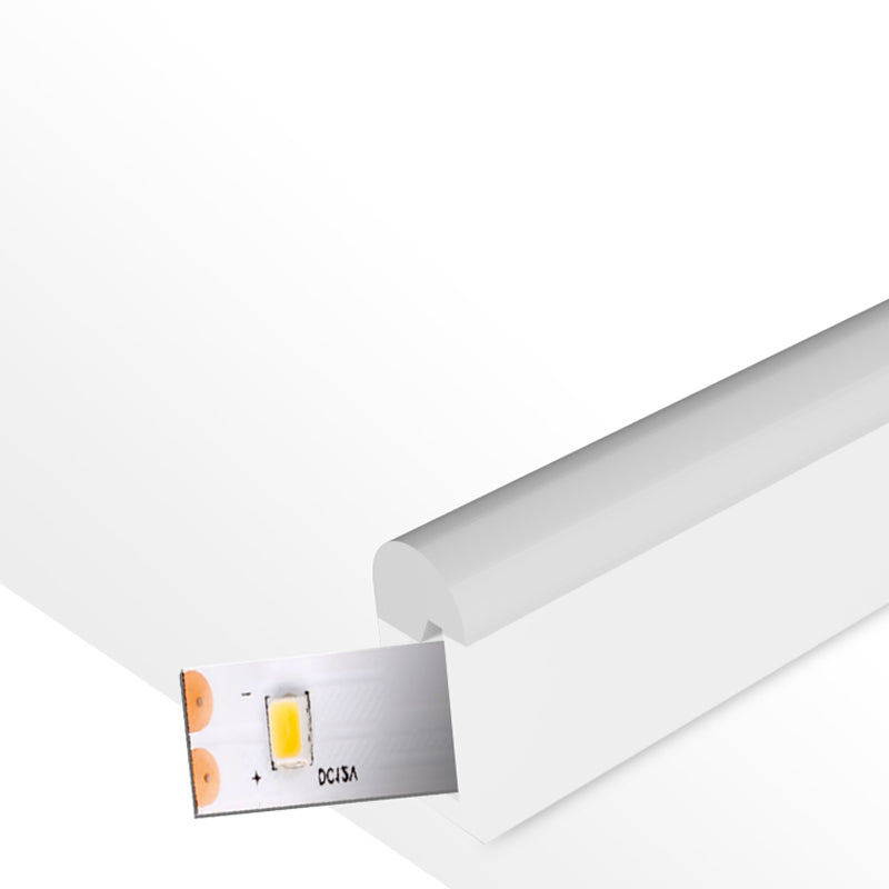 Carcasa din Silicon Drop 13X6 Pentru Benzi LED - 20 metri