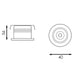 Spot cu LED alb adânc 5W CCT - imagine 3