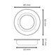 Seria de lux inel rotund alb basculant pentru GU10/MR16 - imagine 3