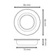 Inel pentru modulul ArumLED/GU10/MR16 - Maka - imagine 3