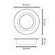 Inel pentru modul ArumLED/GU10/MR16 - Hopaka - imagine 3