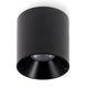 Aplică LED tub fix negru 20W (UGR 17) CCT