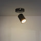 Plafoniera Country GU10 1 Spot Negru