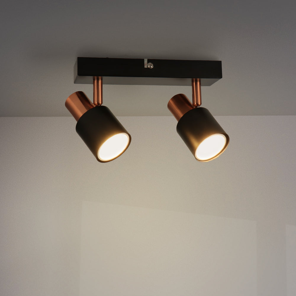 Plafoniera Gold Series 2 spoturi GU10