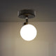 Lampă de tavan seria Moon 1 spot G9