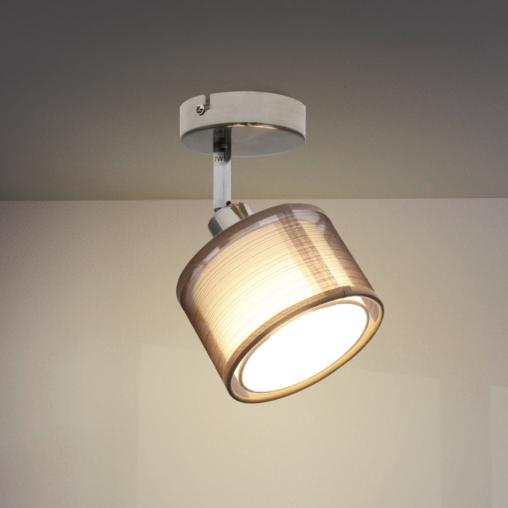 Lampă de tavan seria Vélez 1 spot E14