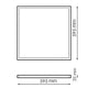 OFERTA Panou LED Seria Bure 60X60 cm 42W Fara Flicker Driver Philips