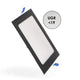 Panou LED Patrat Negru 12W CCT