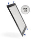 Panou LED Patrat Negru 25W CCT
