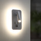 Aplică de perete LED orientabilă White Bruve 10W - imagine 4