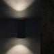 Aplică de perete exterior LED Tube Alb 2X3W IP54 - imagine 4