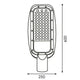 Lumină stradală LED seria Harlem 200W - imagine 3