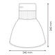 Lampa LED industriala  Menie 28W LED High Bay - Special Legume - imagine 3
