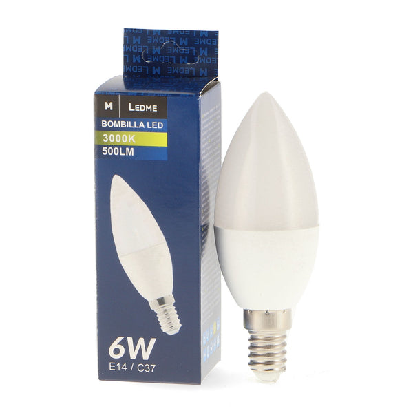 Bec LED C37 E14 6W