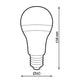 Bec LED E27 A60 10W - imagine 3