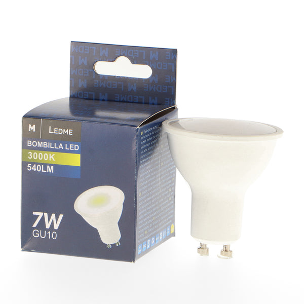 Bec LED GU10 Smd Plus 7W Dimmerabil 180º