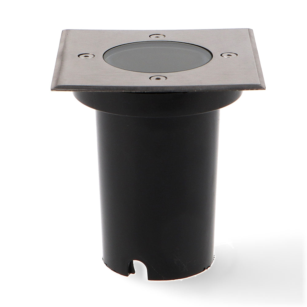 Spot încastrat GubBet pentru podea IP67 Square cu soclu GU10