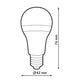 Bec LED E27 G45 5W - Pachet 6 - imagine 3