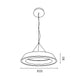 Plafoniera LED Provence 38W - imagine 3