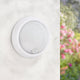 Aplică LED de perete cu sferă 12W PIR 360º Senzor de mișcare IP54