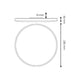 Plafoniera circulară LED Sense 15W - imagine 3