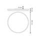 Plafoniera circulară LED Sense 30W - imagine 3