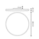 Plafoniera circulară LED Sense 50W - imagine 3