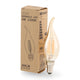 Bec LED Filament E14 C35 Varf 4W Chihlimbar