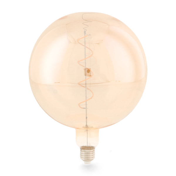Bec LED cu filament spiralat E27 G200 4W Chihlimbar