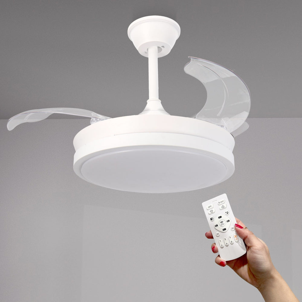 Ventilator de tavan Messe LED