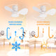 Ventilator de tavan cu LED - imagine 6