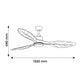 Ventilator De Tavan LED White Aras - imagine 3