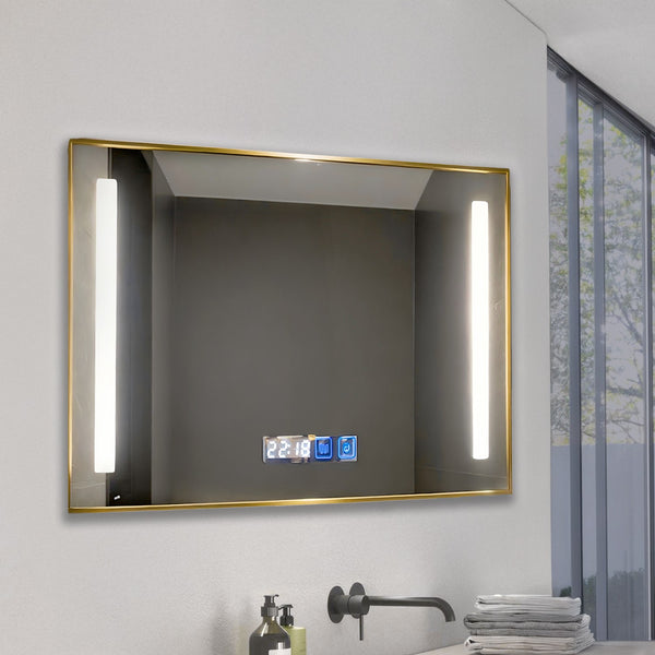 Oglindă LED pentru baie 12W Tolox antiaburire CCT