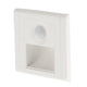 Baliză LED încasabilă cu senzor PIR Nomis Square 1,2W