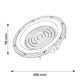 Lampa LED industriala ECO LED 150W - imagine 3