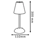 Lampă LED De Masă Zubia - imagine 3