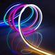 LED flexibil Neon 12VDC Litere 14W/m RGB - ML